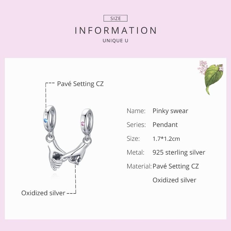 VOROCO Store 925 Sterling Silver Love Heart Charm for Charm Bracelet, Christmas Mother's Day Birthday Perfect Jewelry Gifts for Mom Grandma Daughter Friend Sister - Image 4